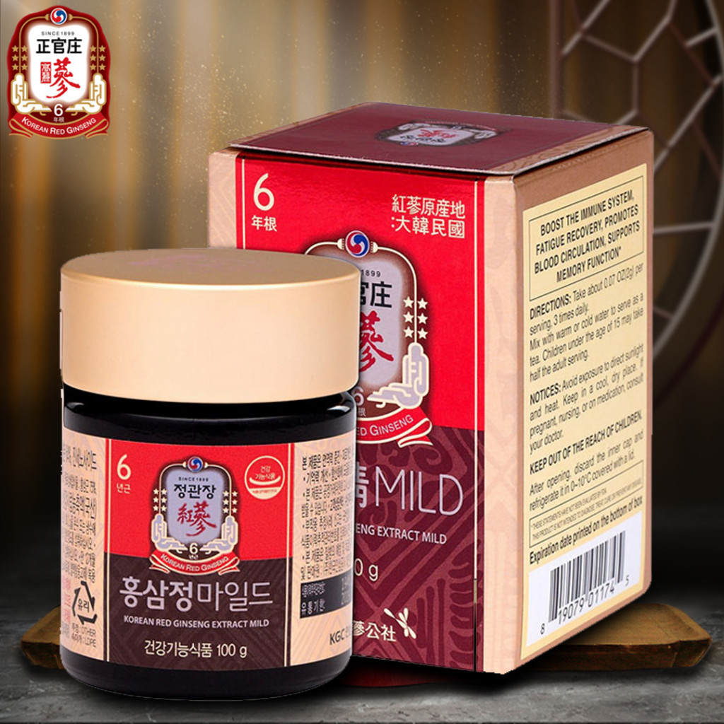 Cao Hồng Sâm Chính Phủ KGC Extract Mild Lọ 100g