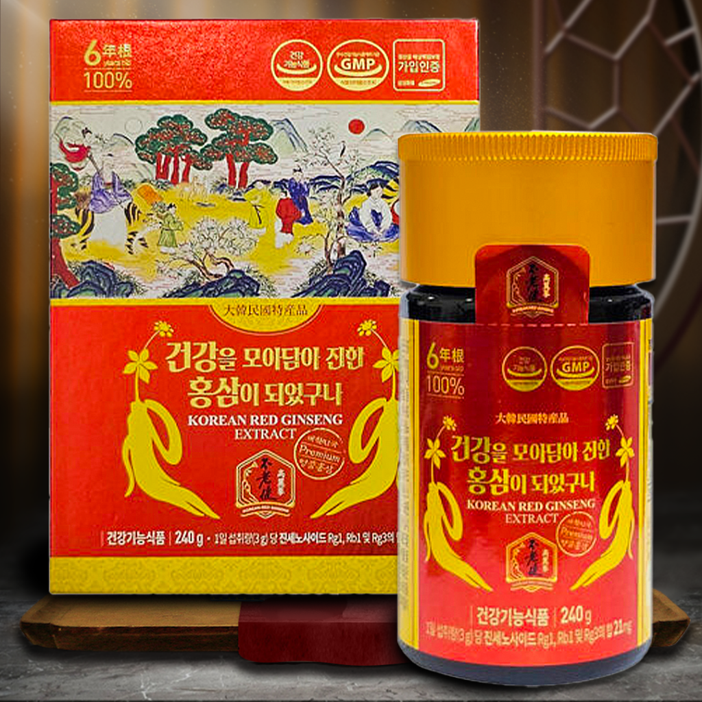 Cao Hồng Sâm Nguyên Chất Daedong Goryeo Gold Hộp 240g