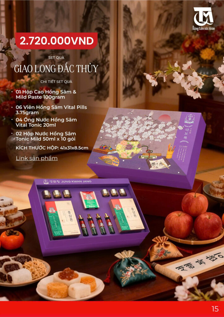 SET QUÀ TẶNG GIAO LONG ĐẮC THỦY