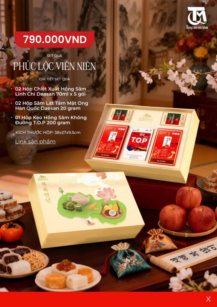 SET QUÀ TẶNG PHÚC LỘC VIÊN NIÊN