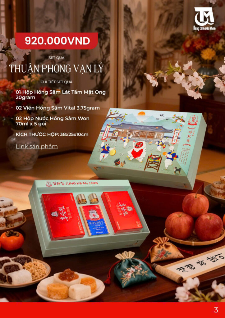 SET QUÀ TẶNG THUẬN PHONG VẠN LÝ