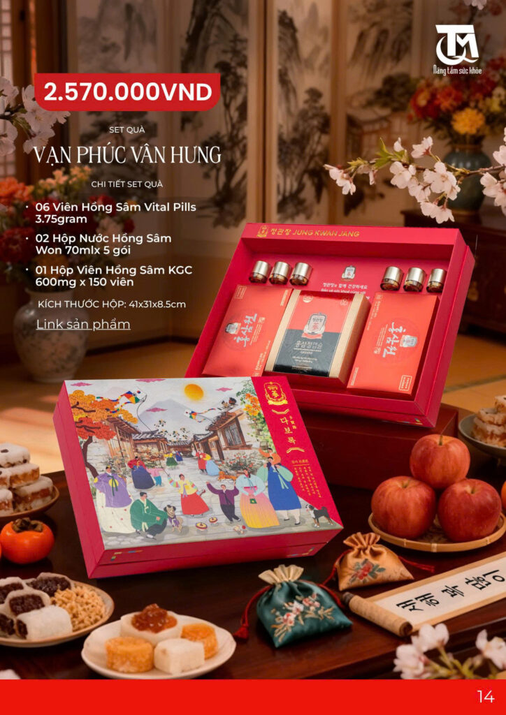 SET QUÀ TẶNG VẠN PHÚC VÂN HƯNG