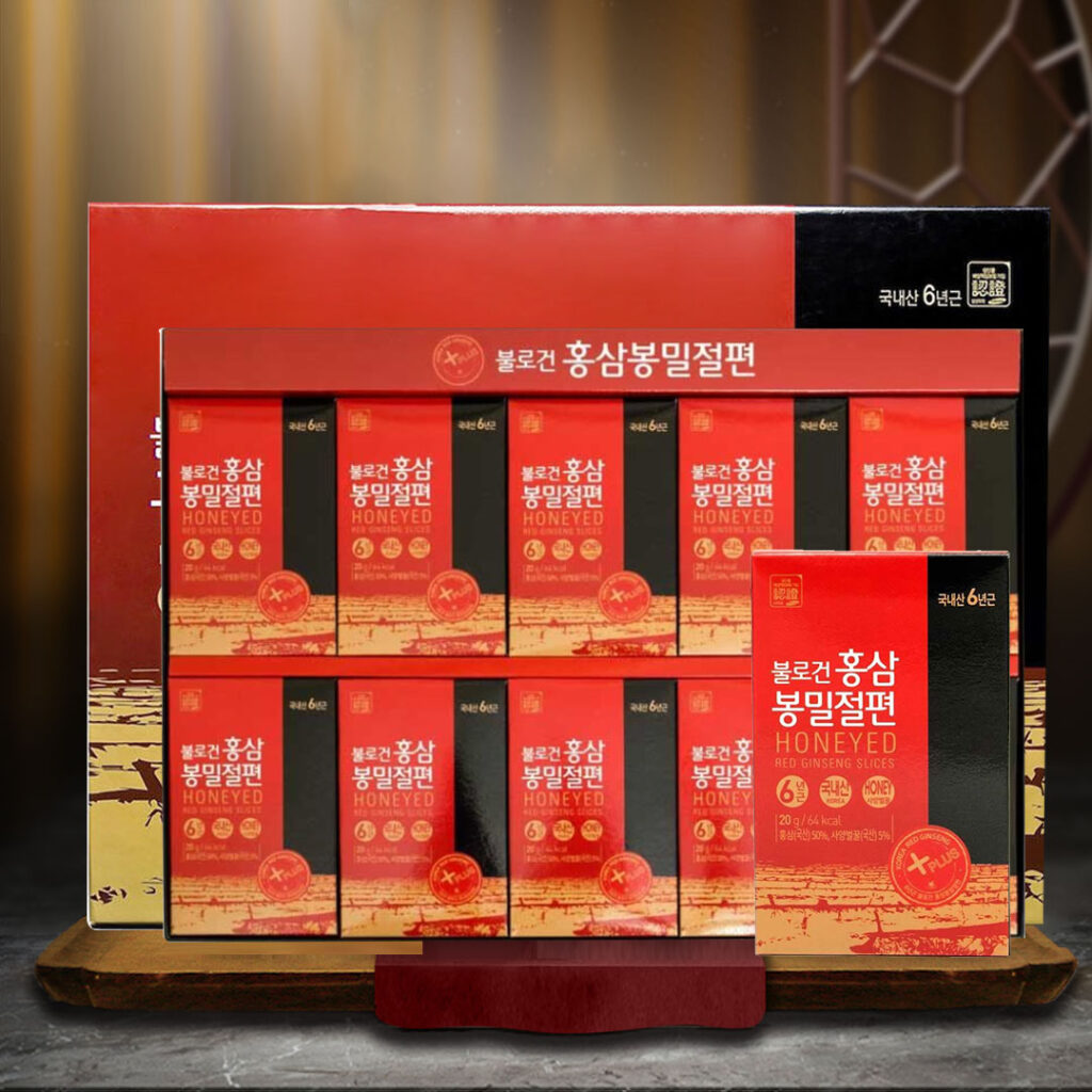 Hồng Sâm Lát Tẩm Mật Ong Daedong Hàn Quốc Hộp 200g