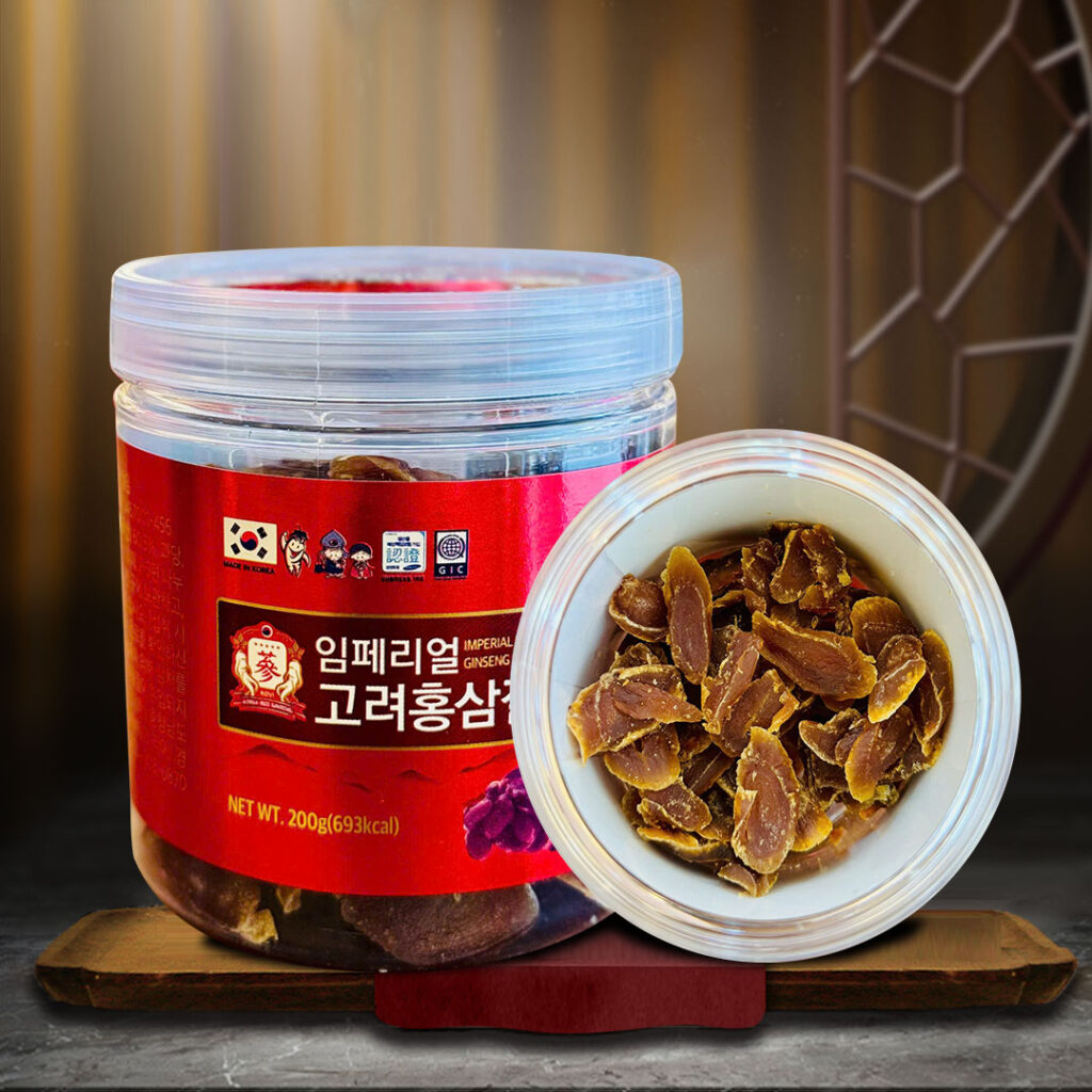 Hồng Sâm Thái Lát Tẩm Mật Ong Hàn Quốc Hộp 200g